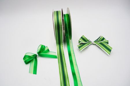 Forest Green Sheer Ribbon Set